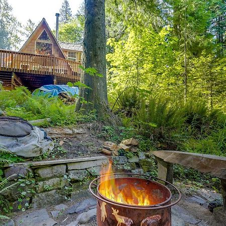 Clear Creek Cabin Welches Eksteriør bilde