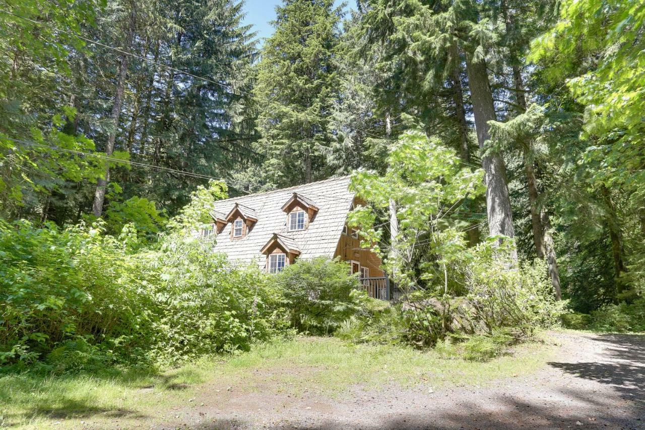 Clear Creek Cabin Welches Eksteriør bilde