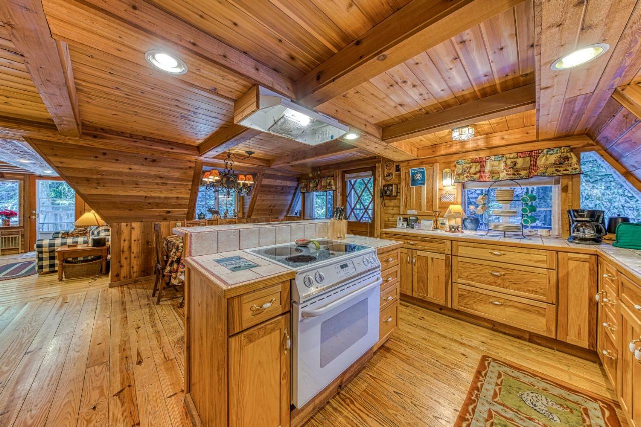 Clear Creek Cabin Welches Eksteriør bilde